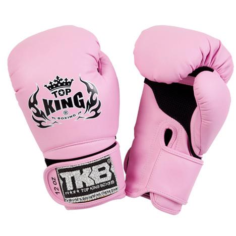 Guantes de boxeo Top King Pink "Super Air"