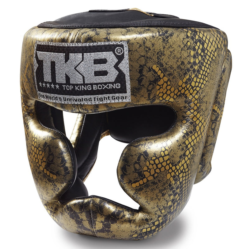 Protector de cabeza Top King Gold / Black "Snake Edition"