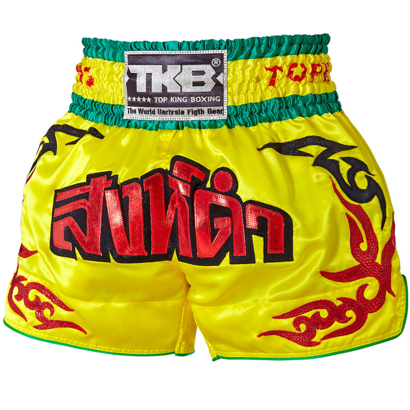 Pantalones cortos de muay thai Top King [TKTBS-116]