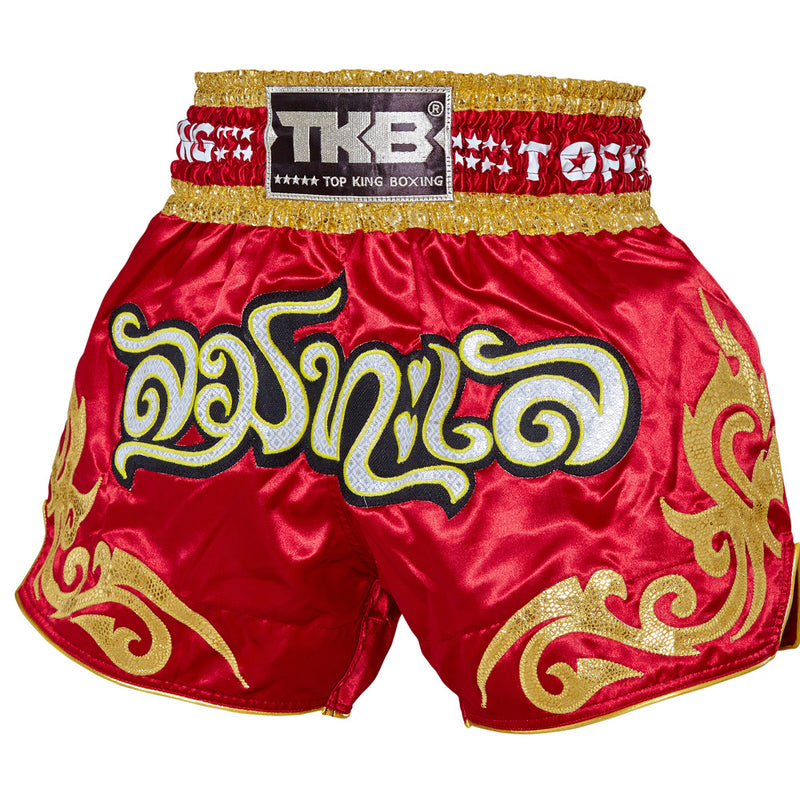 Pantalones cortos de muay thai Top King [TKTBS-133]